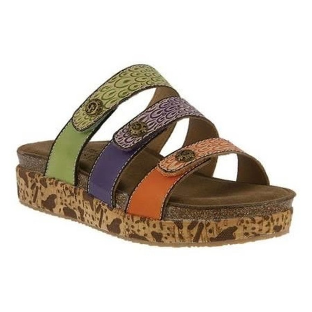 L'Artiste by Spring‎ Step Womens  Keena Strappy Slide 39